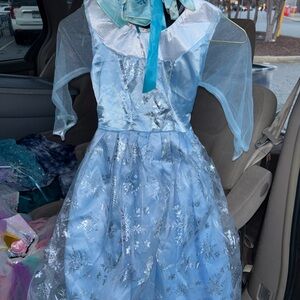Kids Ice Princess/Elsa Costume - Blue